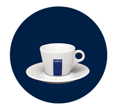 Ceramic Cappuccino Cups and Saucers