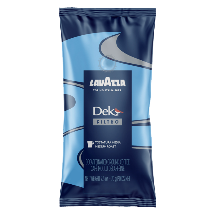 Lavazza Dek Decaffinated Coffee Filtro Pre-Ground