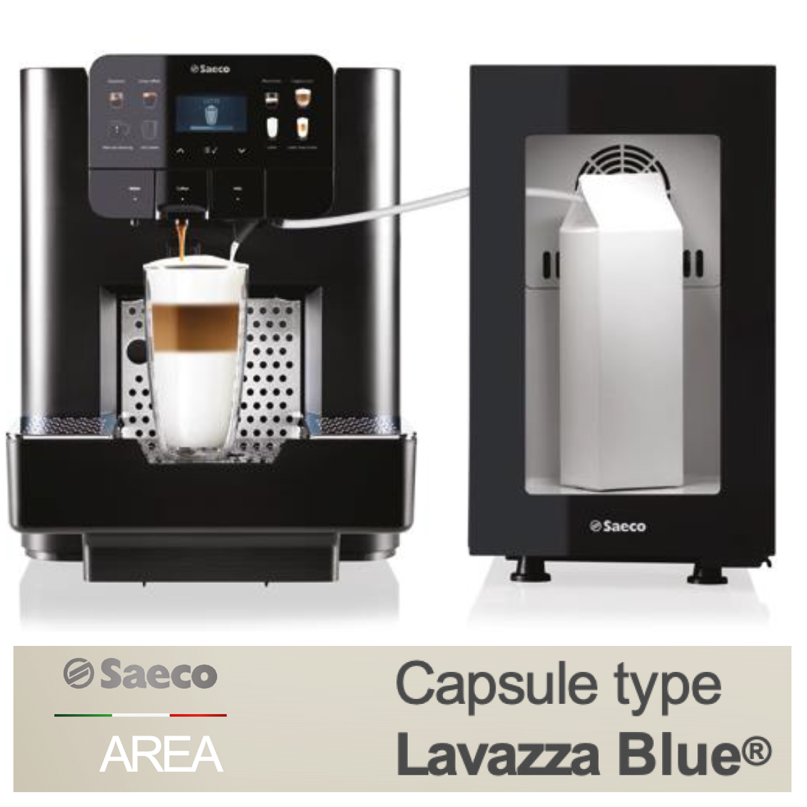 Lavazza Area Espresso Machine with Milk Cooler