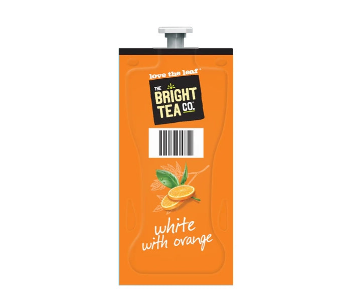 Bright Tea Co.® White with Orange