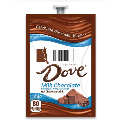 Chocolat au lait chaud Dove®