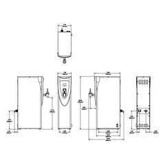 BUNN H5X Element Hot Water Dispenser 120V