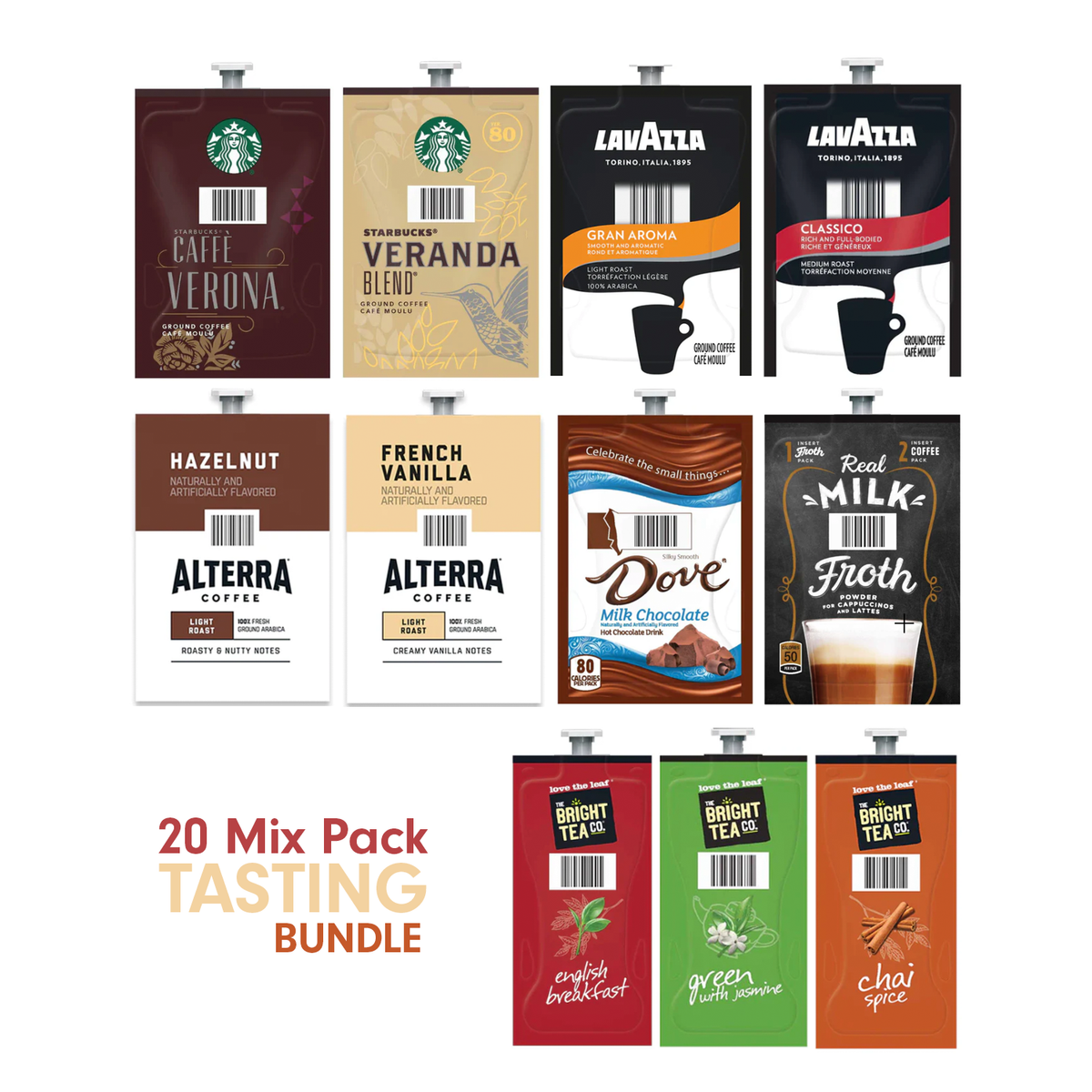 Flavia Mixed Tasting Bundle 20 Freshpacks