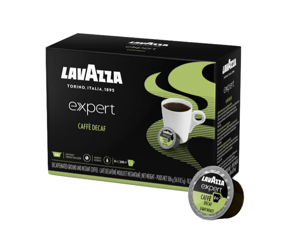 Lavazza Expert 8oz Caffé Decaf Capsules PerfectedCoffee